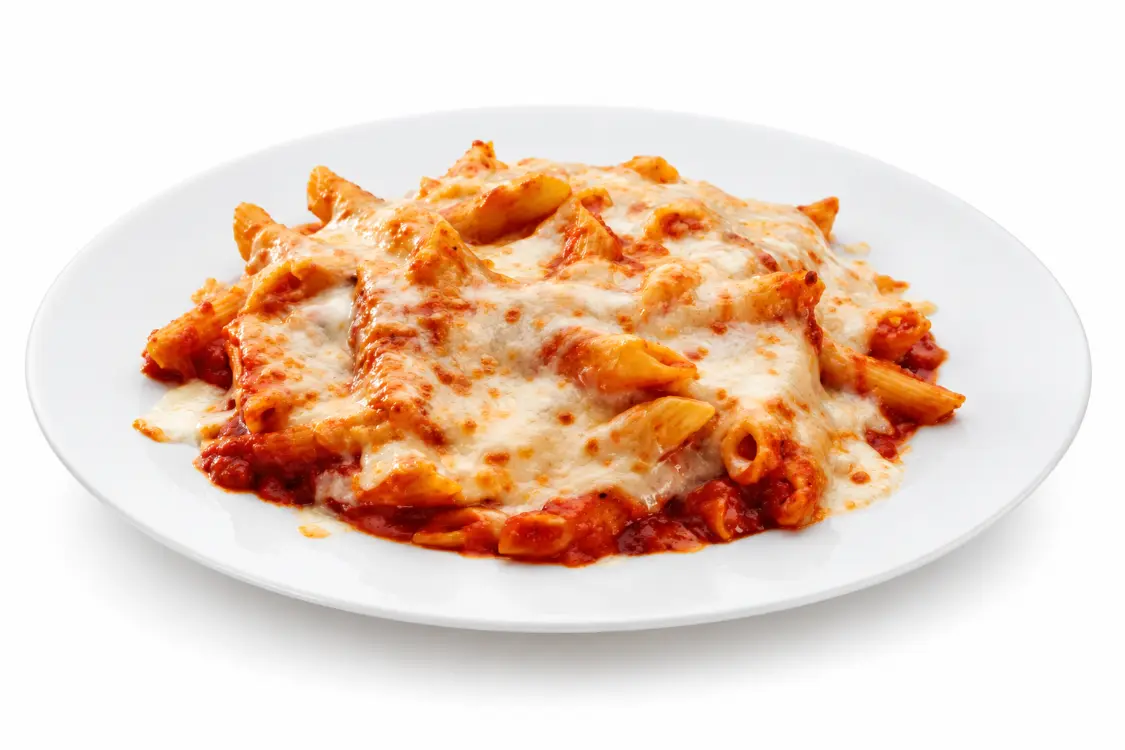 Baked mostaccioli