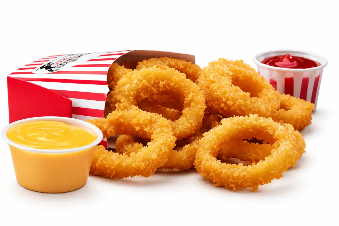 Crispy onion rings