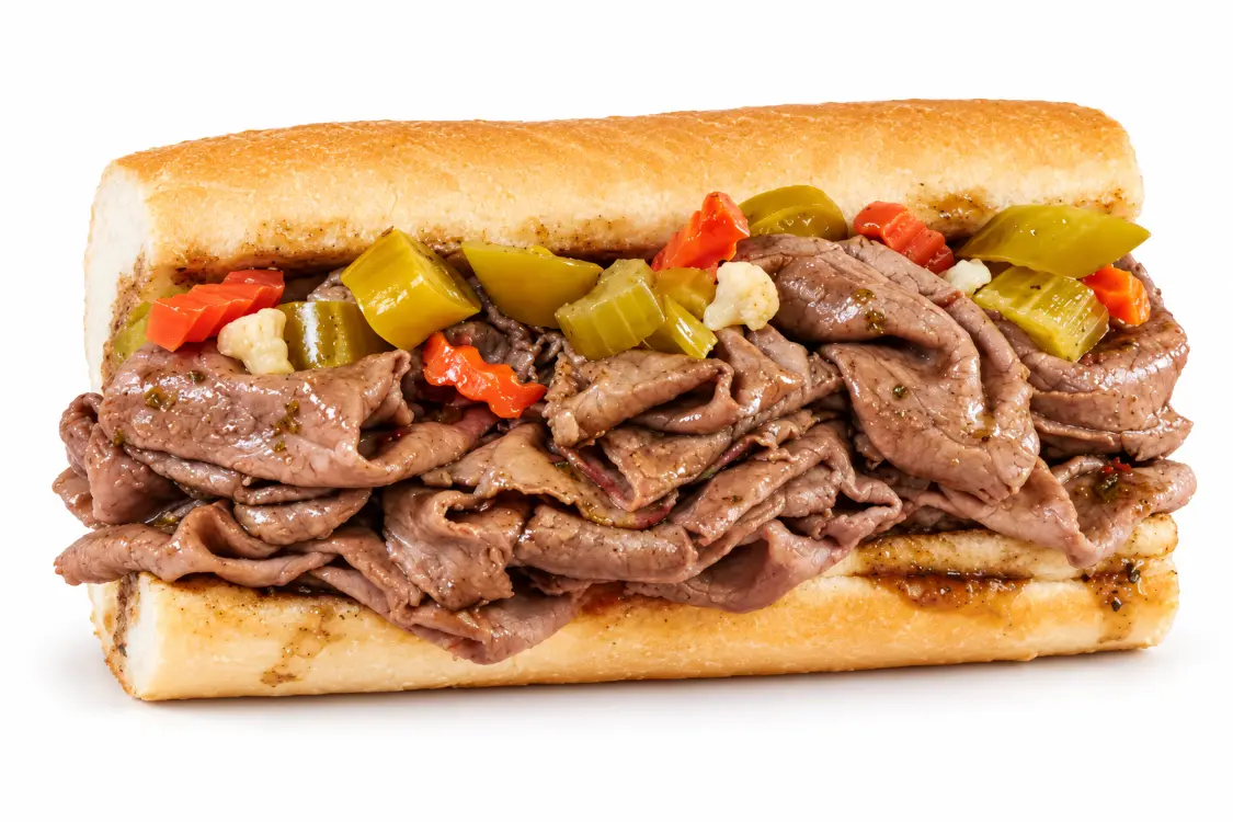 Premium Italian Beef Sandwich