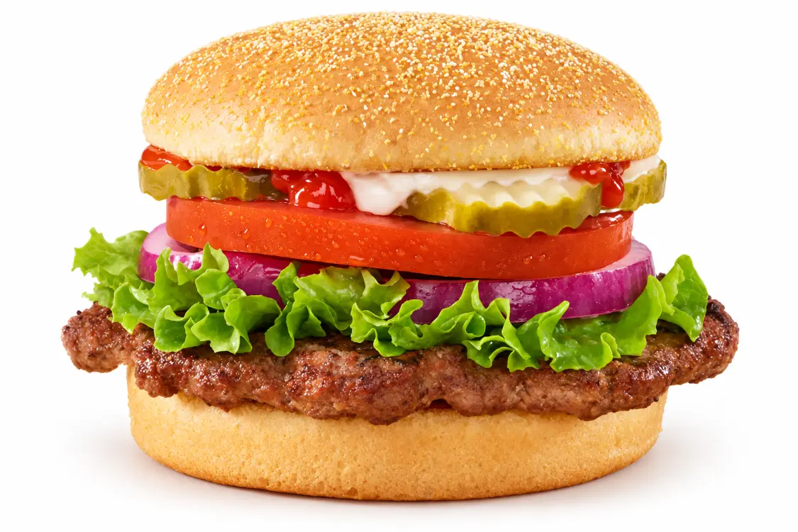 Premium hamburger