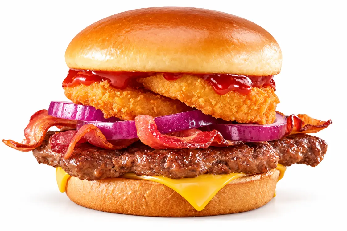 Rodeo burger meal