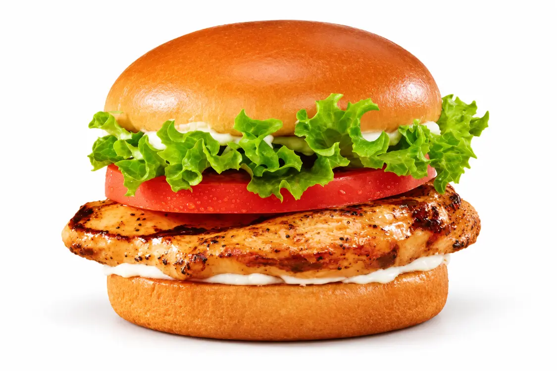 Small chicken on seamless